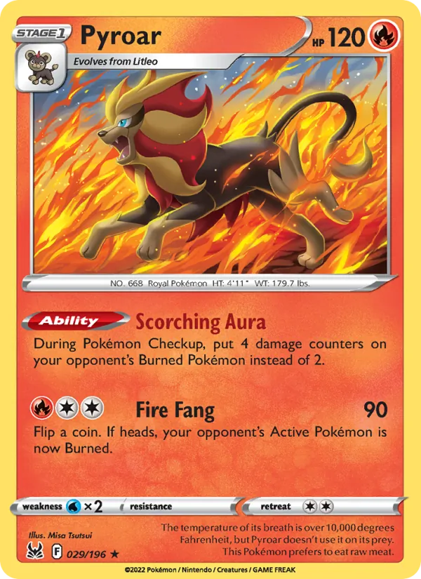Pyroar 029/196