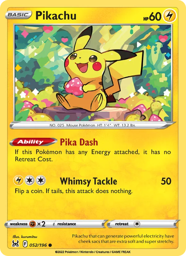 Pikachu 052/196