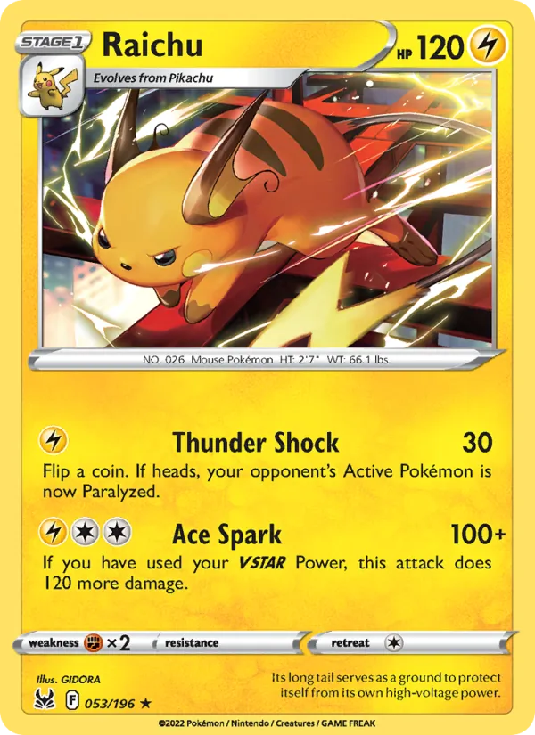 Raichu 053/196