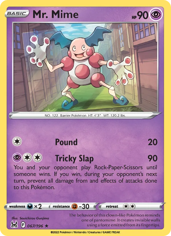 Mr. Mime 067/196