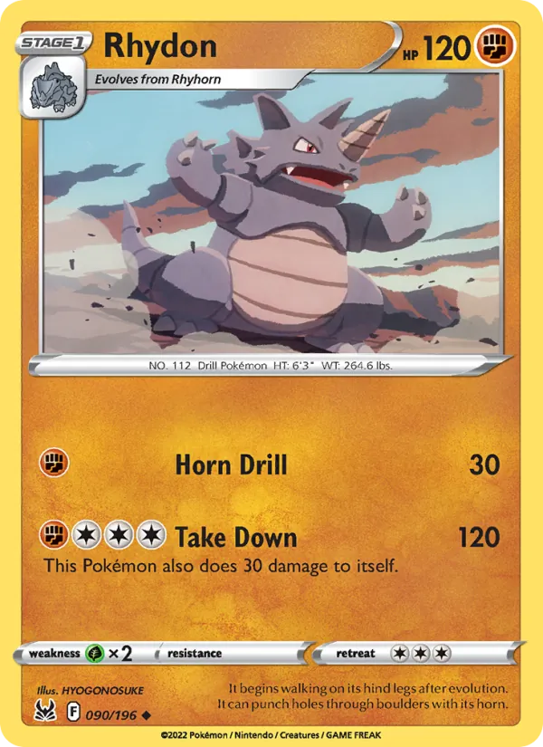 Rhydon 090/196