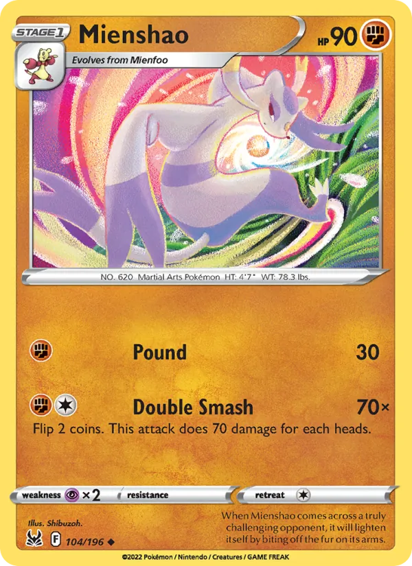 Mienshao 104/196
