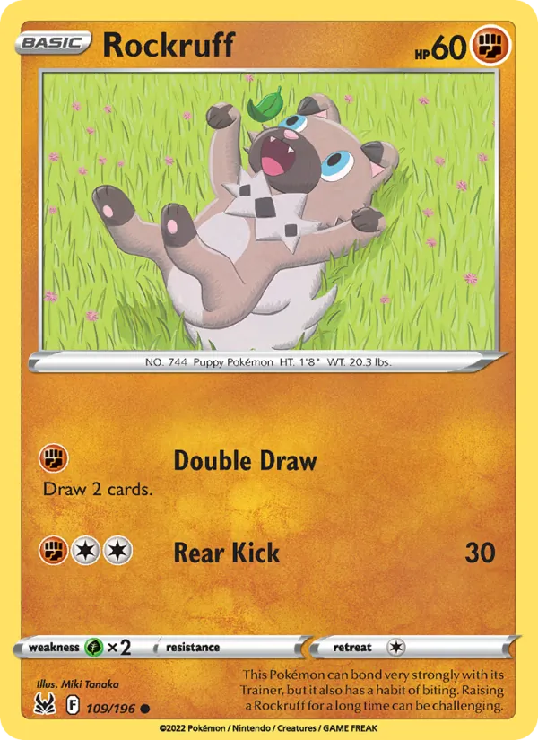 Rockruff 109/196