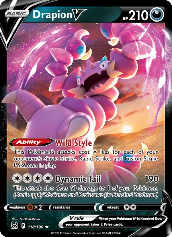 Drapion V 118/196