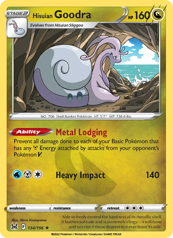 Hisuian Goodra 134/196