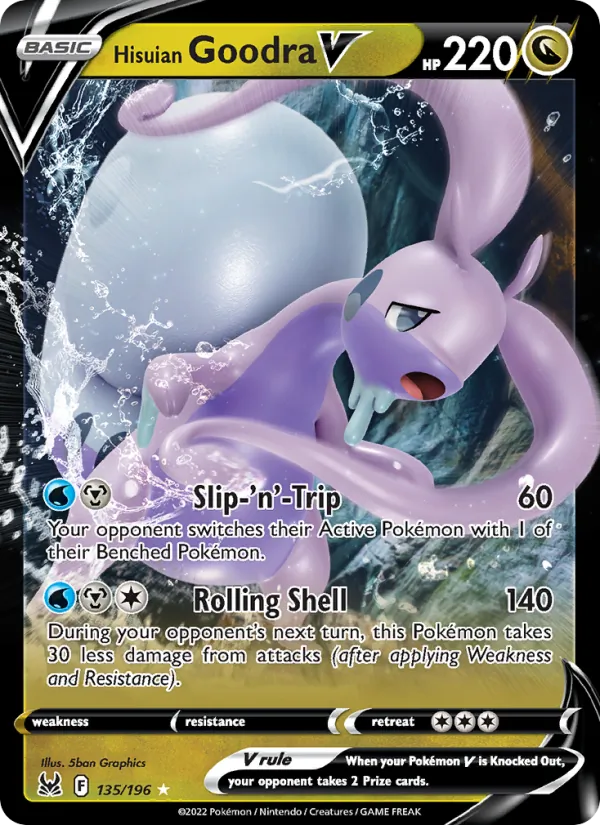 Hisuian Goodra V 135/196