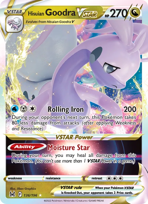 Hisuian Goodra VSTAR 136/196