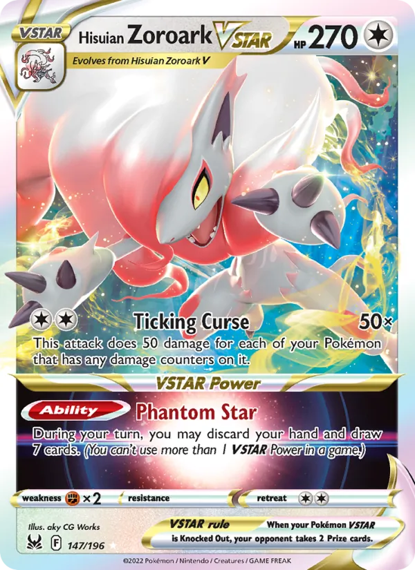 Hisuian Zoroark VSTAR 147/196