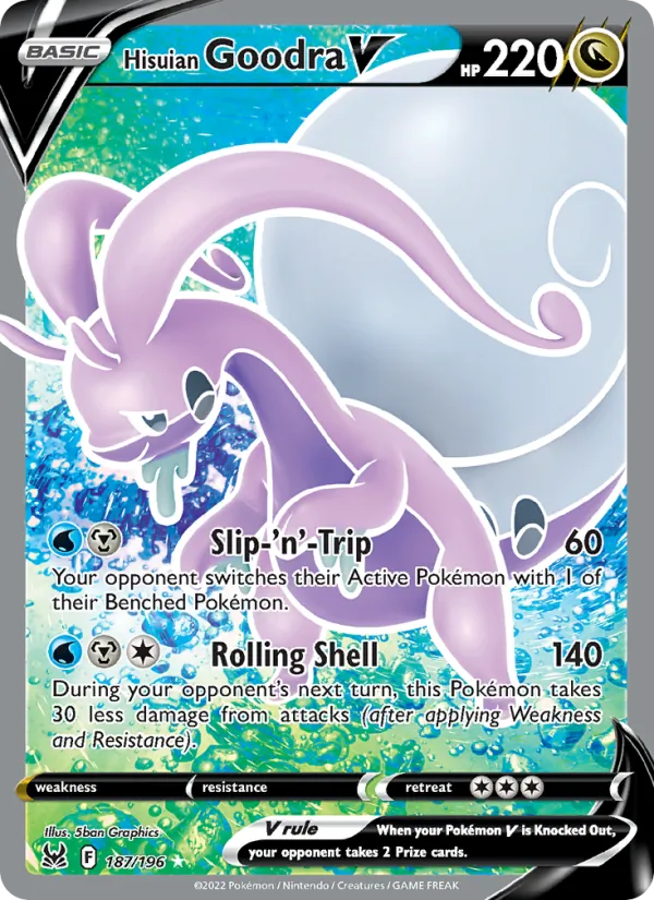 Hisuian Goodra V 187/196