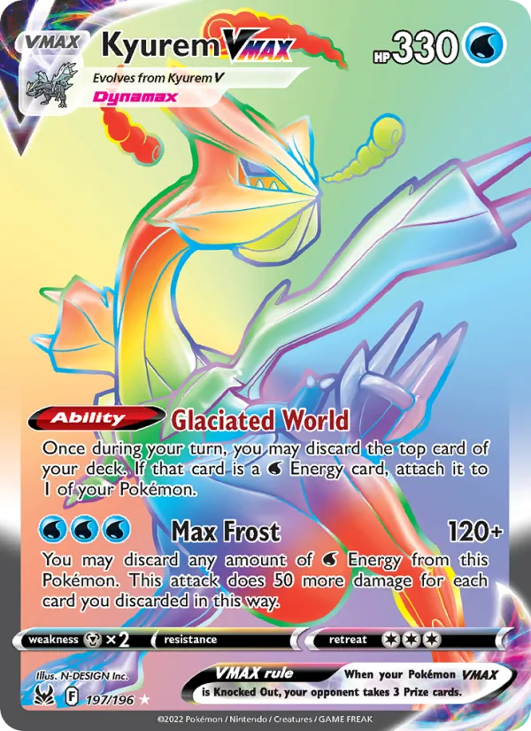 Kyurem VMAX 197/196