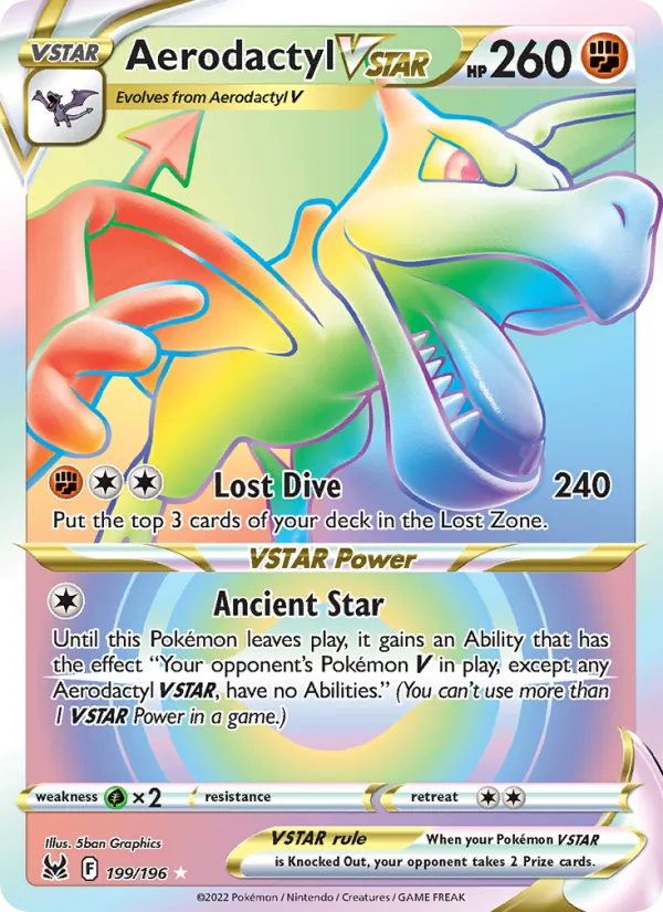 Aerodactyl VSTAR 199/196