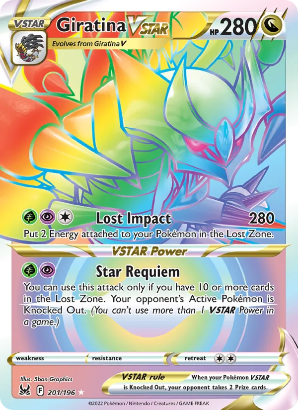 Giratina VSTAR 201/196