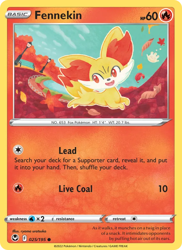Fennekin 025/195