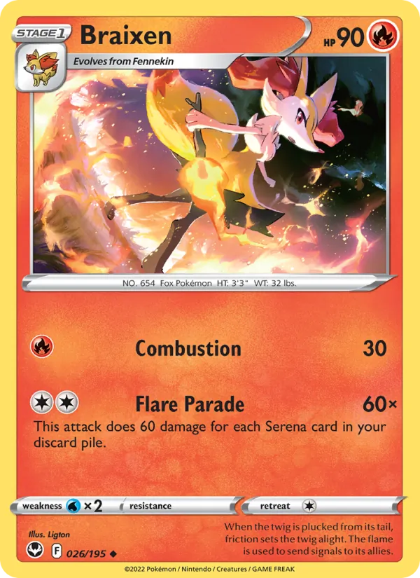 Braixen 026/195