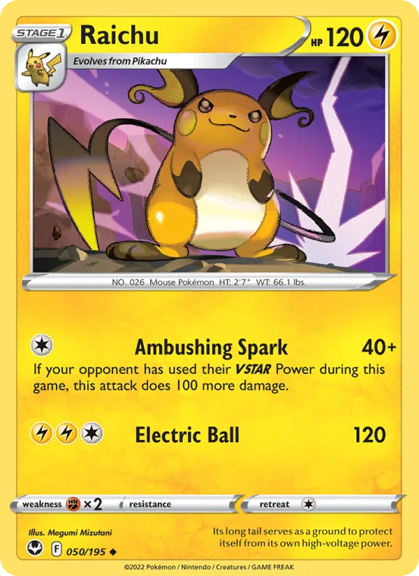 Raichu 050/195