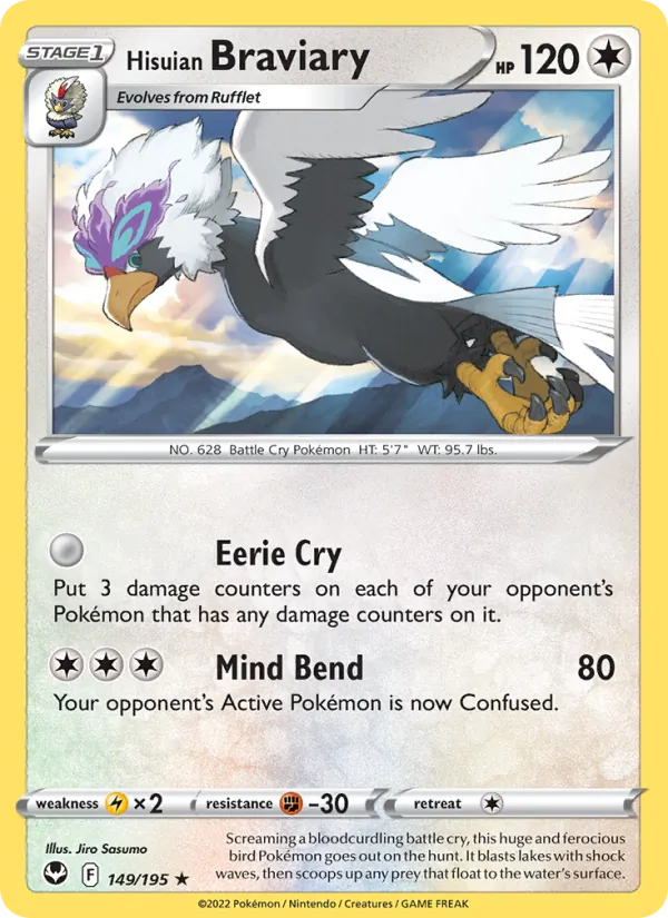 Hisuian Braviary 149/195