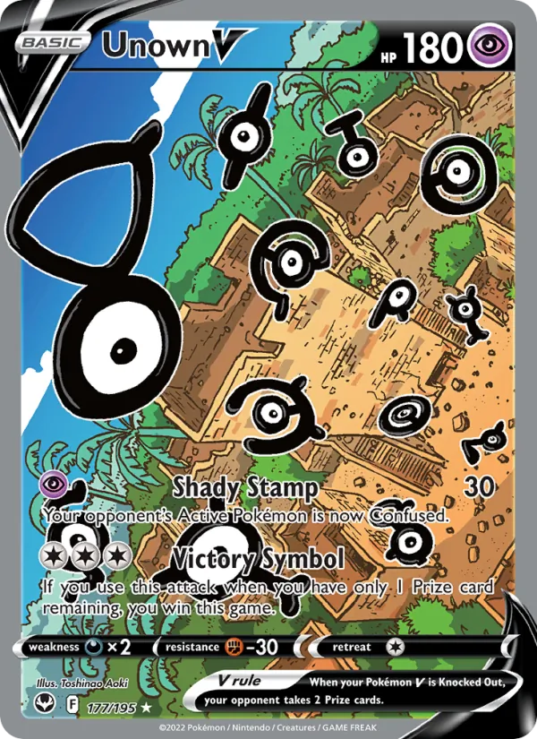Unown V 177/195