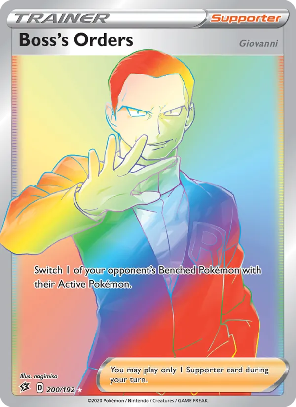 Boss's Orders (Giovanni) 200/192