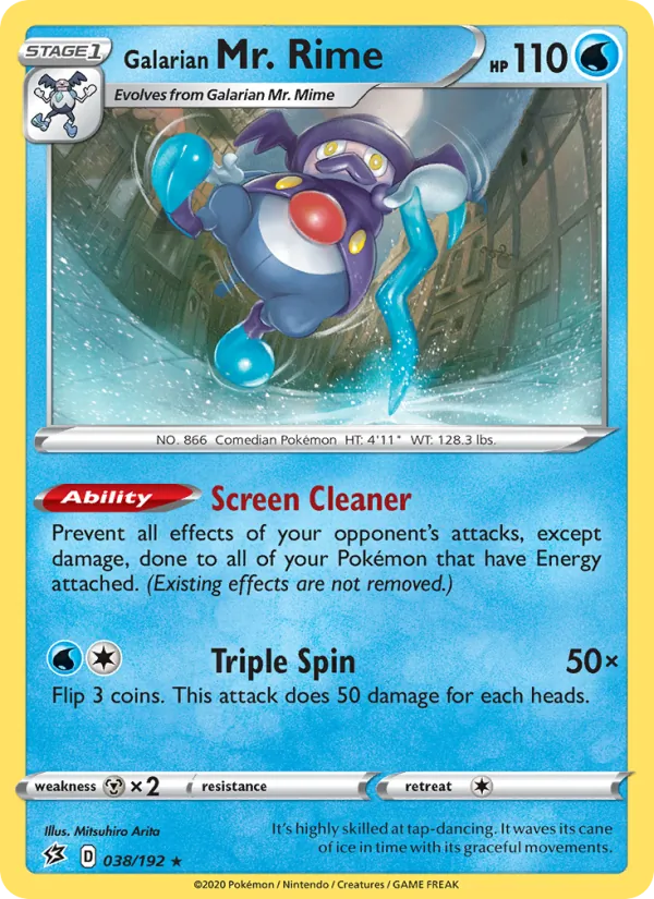 Galarian Mr. Rime 38/192