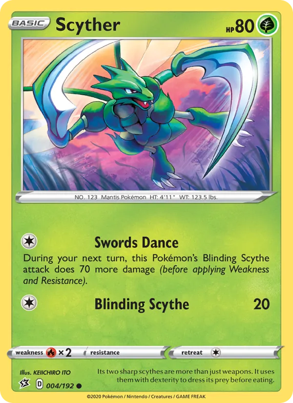 Scyther 4/192