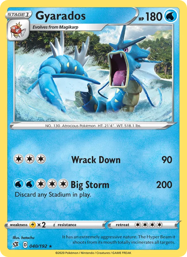 Gyarados 40/192