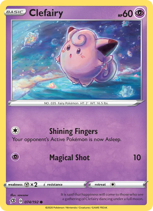 Clefairy 74/192