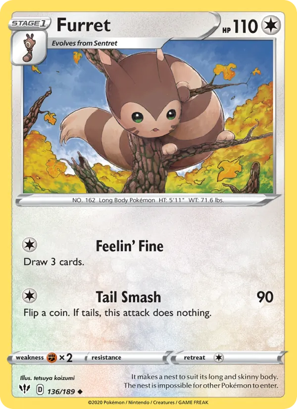 Furret 136/189