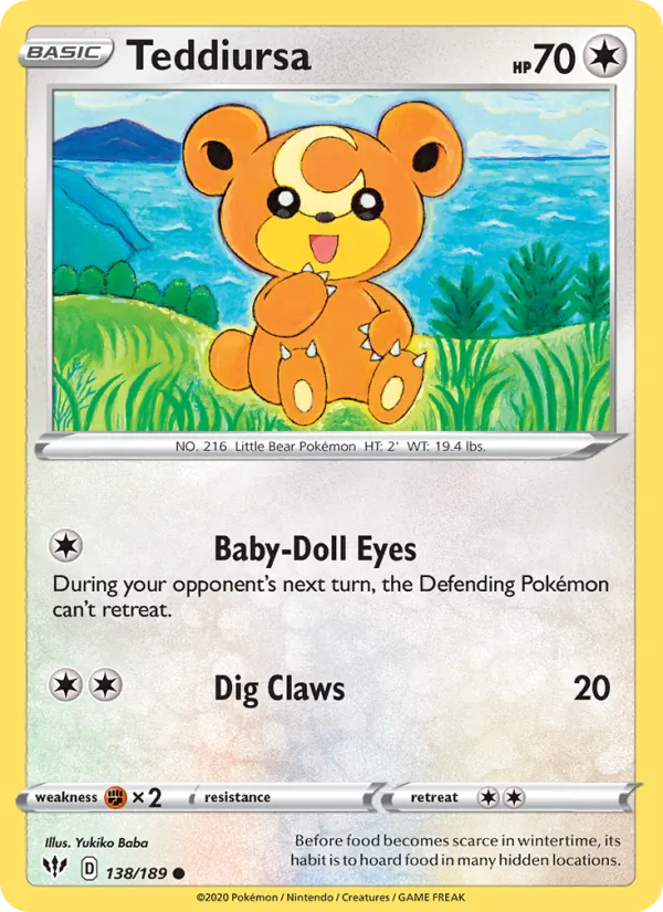 Teddiursa 138/189