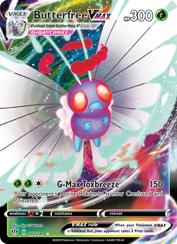 Butterfree VMAX 2/189