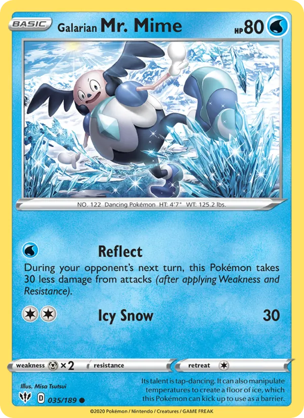 Galarian Mr. Mime 35/189