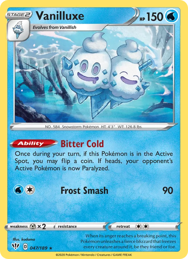 Vanilluxe 47/189