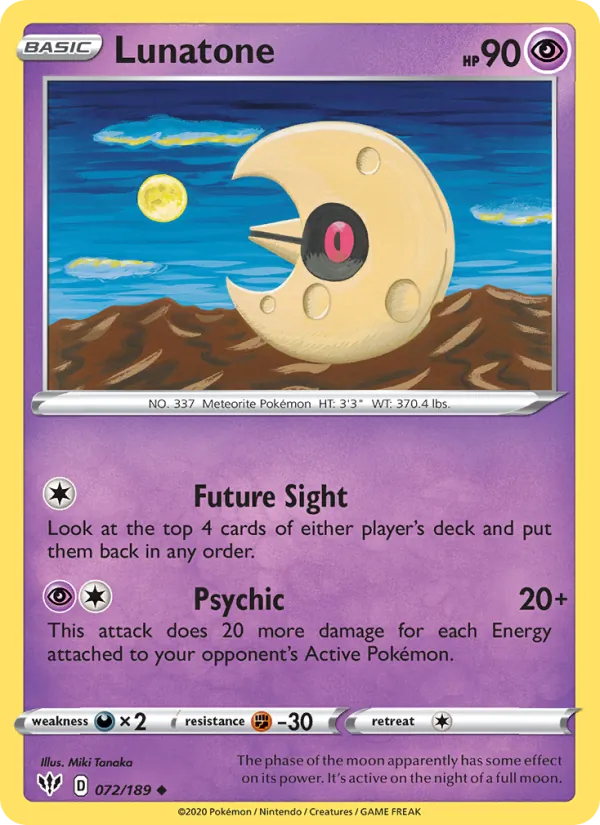 Lunatone 72/189
