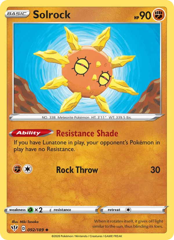 Solrock 92/189