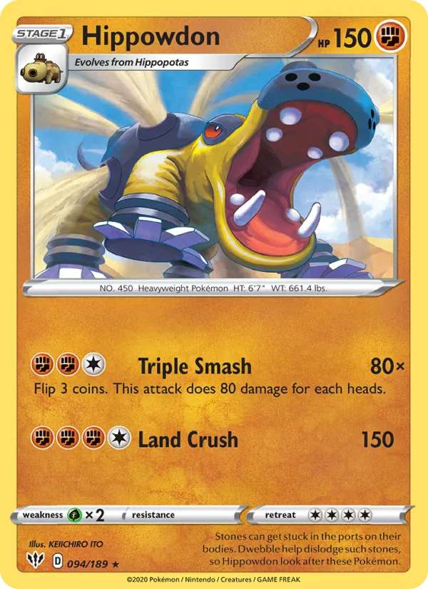 Hippowdon 94/189