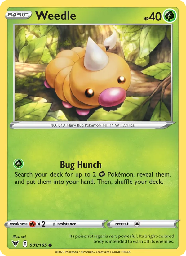 Weedle 1/185