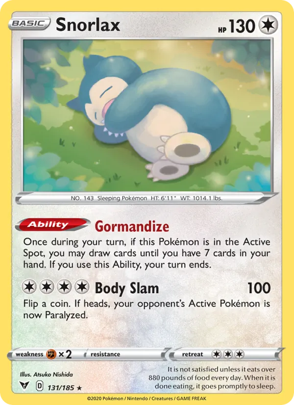 Snorlax 131/185