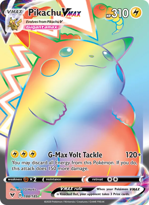 Pikachu VMAX 188/185