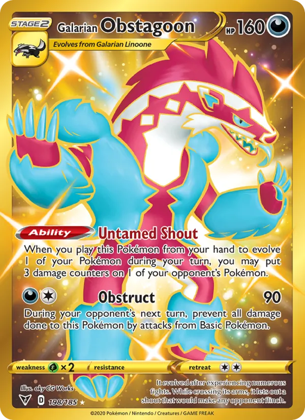 Galarian Obstagoon 198/185