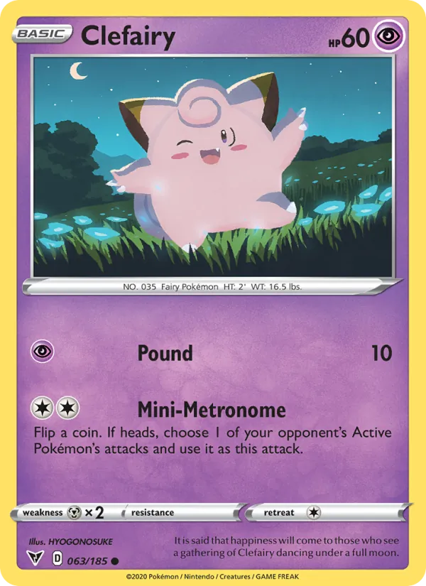 Clefairy 63/185