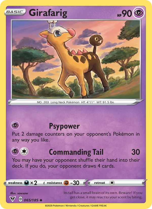 Girafarig 65/185
