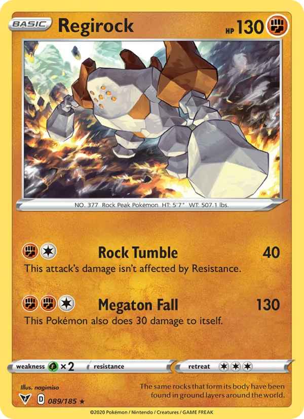 Regirock 89/185