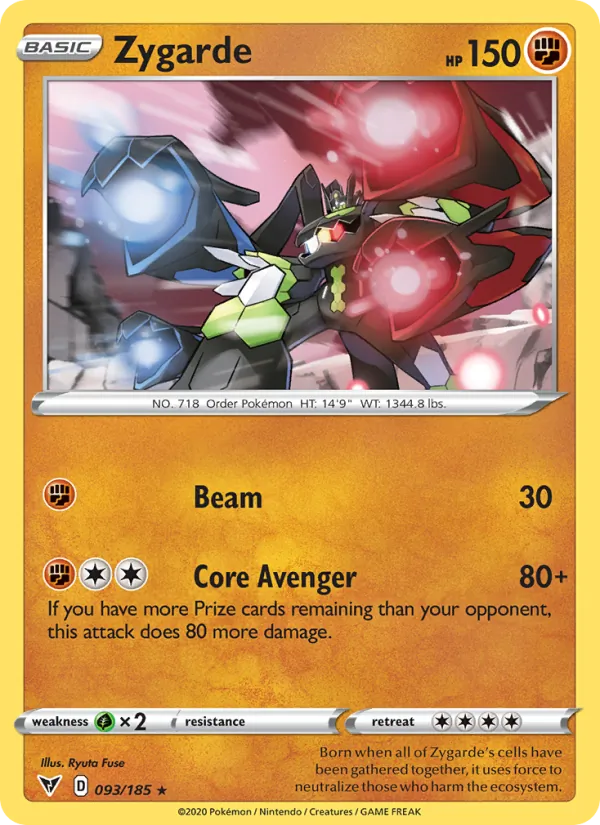 Zygarde 93/185
