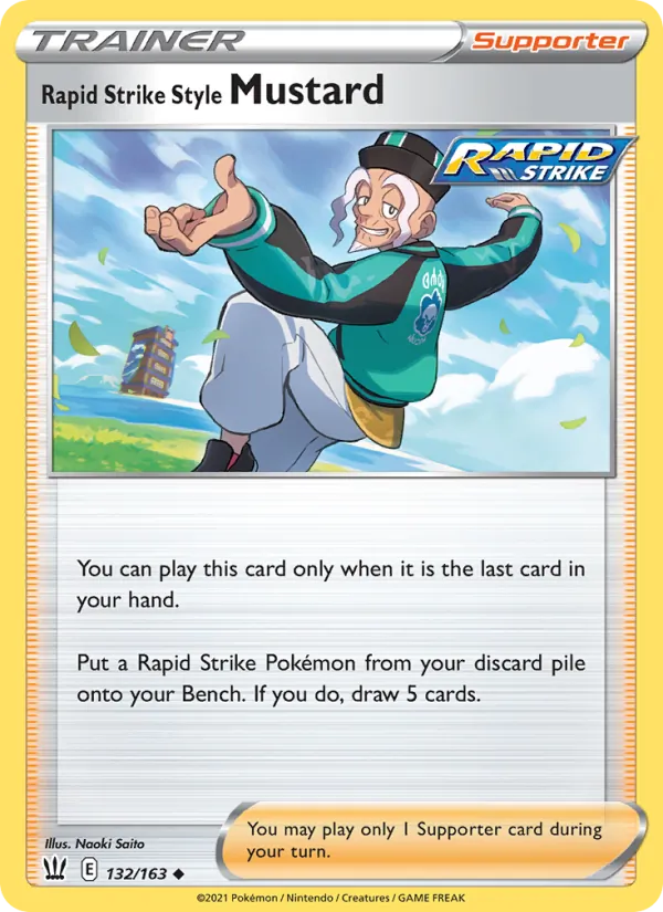Rapid Strike Style Mustard 132/163