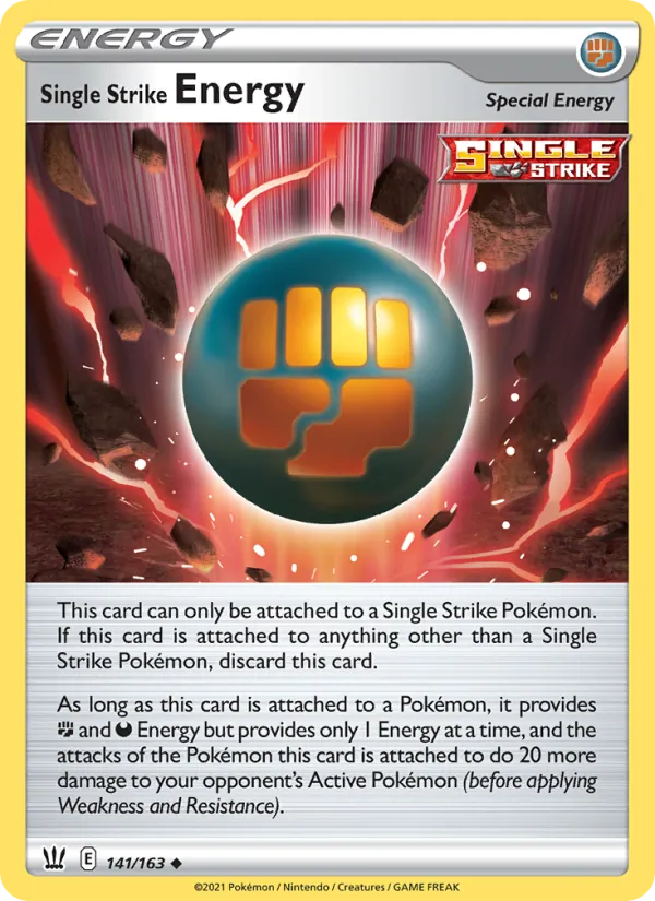 Single Strike Energy 141/163