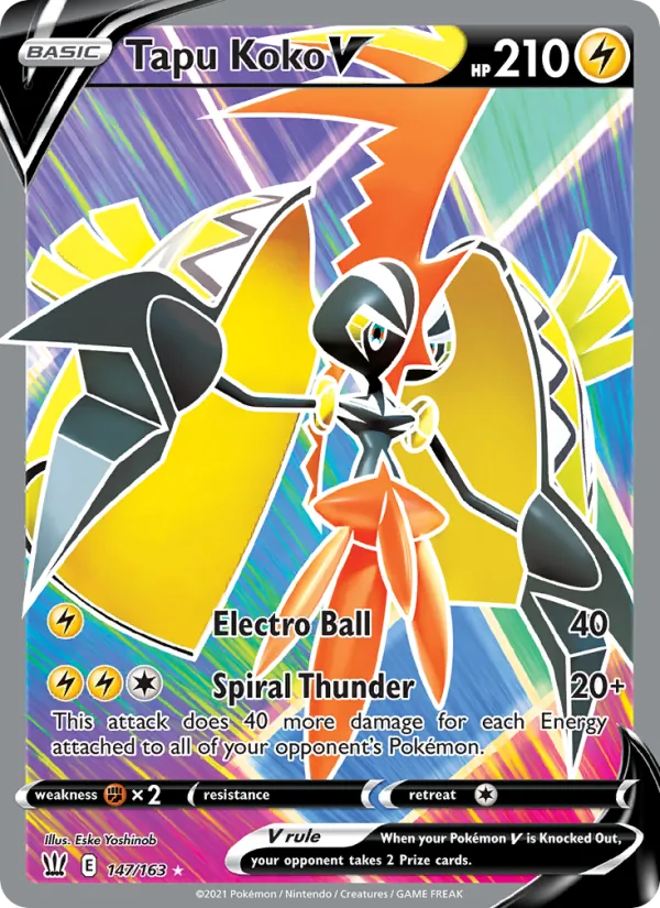 Tapu Koko V 147/163