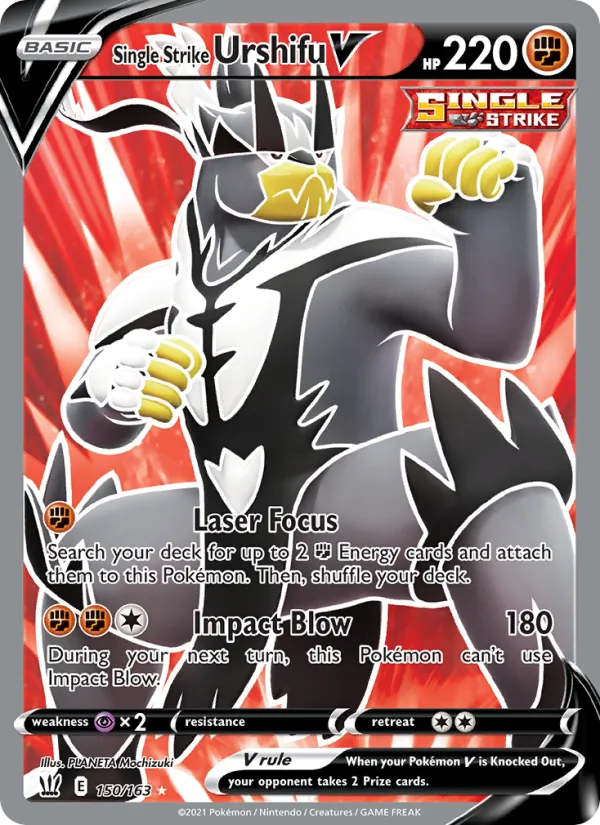 Single Strike Urshifu V 150/163