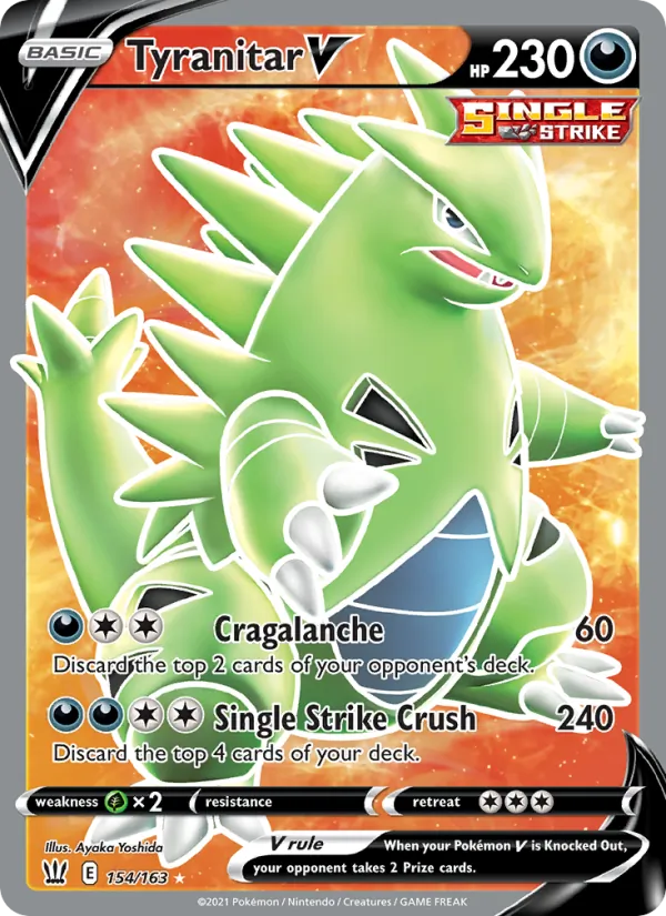 Tyranitar V 154/163