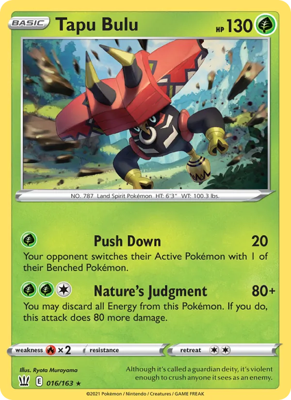 Tapu Bulu 16/163