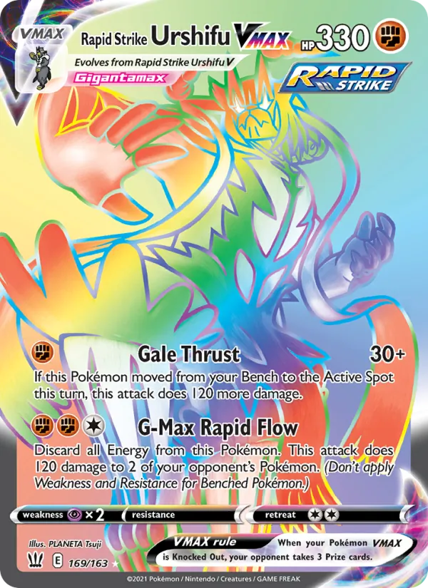 Rapid Strike Urshifu VMAX 169/163
