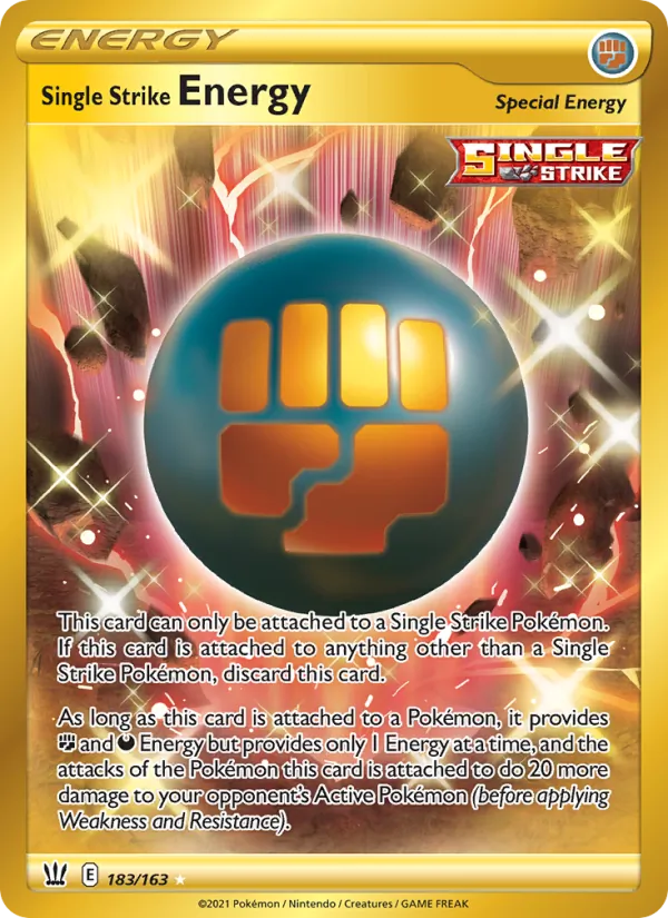 Single Strike Energy 183/163